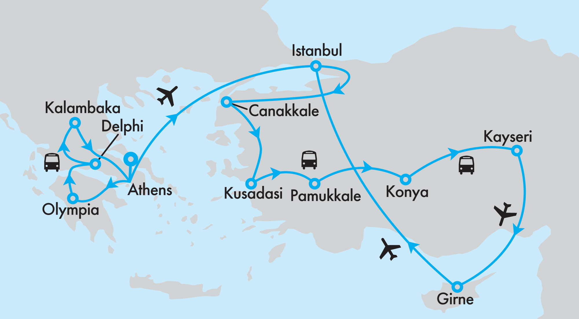 Ancient Odyssey - Greece, Cyprus and Türkiye Hosted Small Group Tour