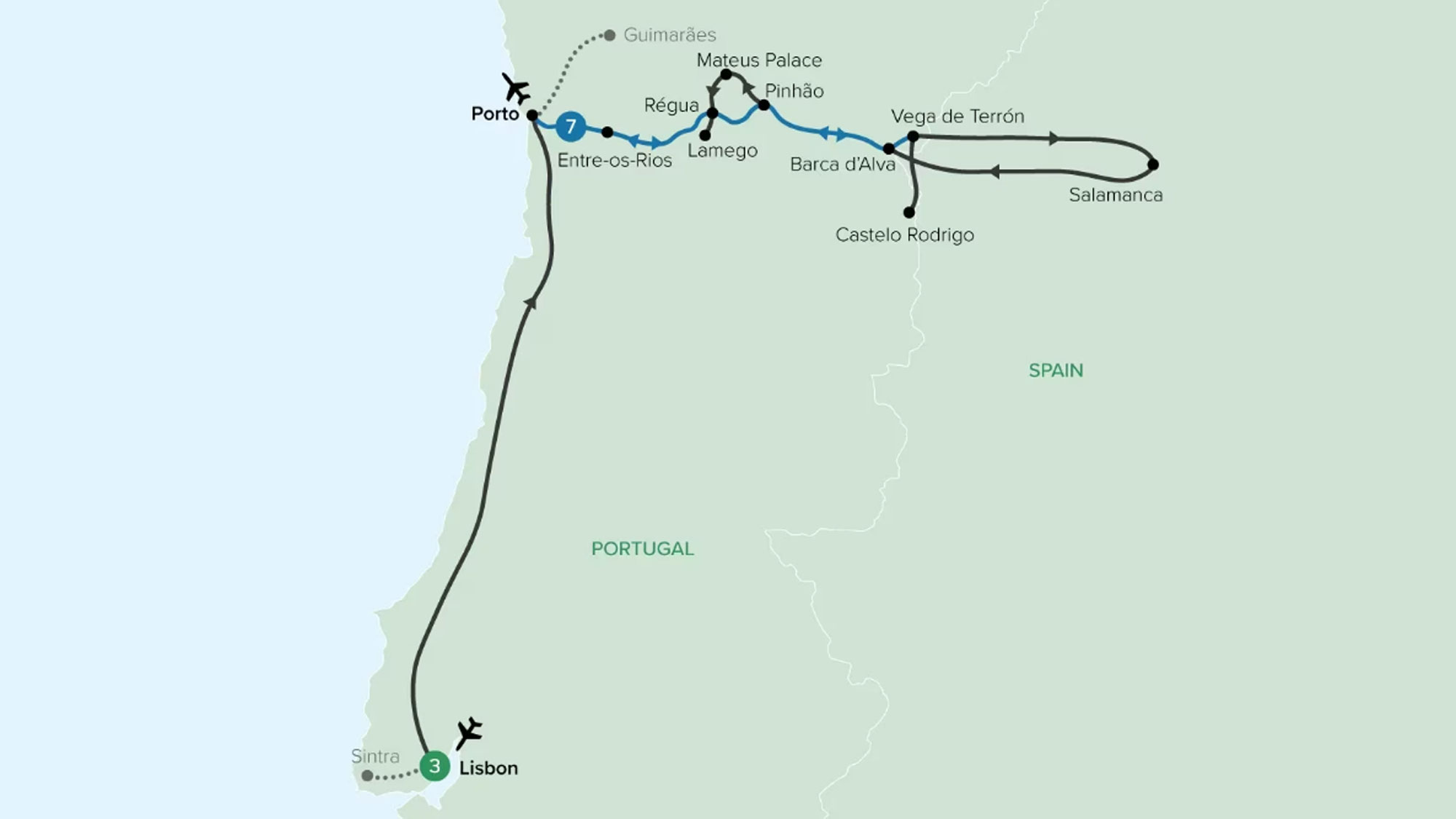 Lisbon with Douro Discovery Cruise & Tour