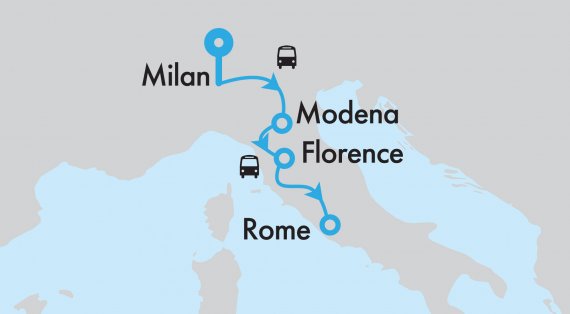 La Dolce Vita Italian Supercars & Classics Hosted Small Group Tour