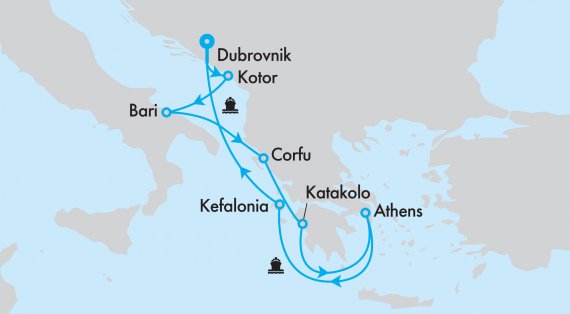 Adriatic Treasures - Croatia, Greece and Italy Small Ship Cruising