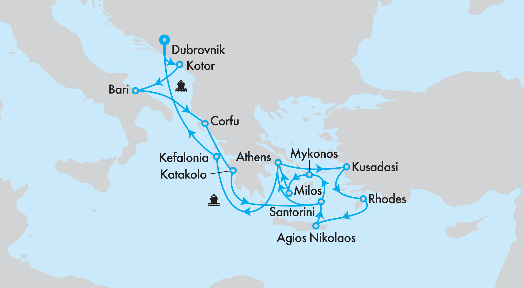 Mediterranean Icons Small Ship Cruising