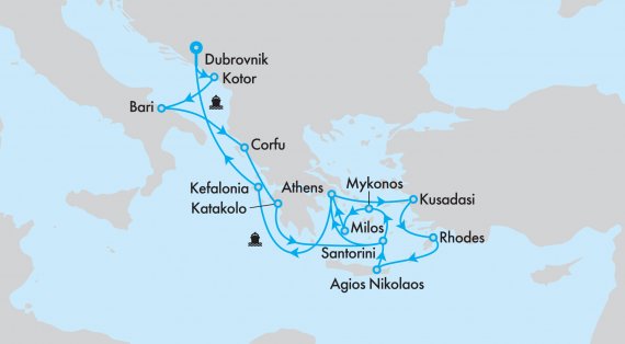 Mediterranean Icons Small Ship Cruising