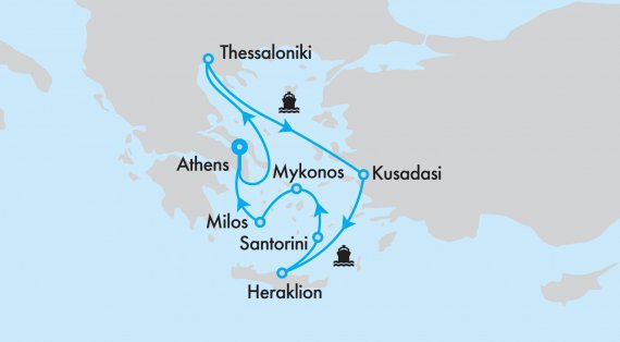 Idyllic Greece Small Ship Cruising