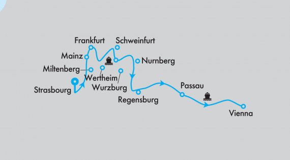 Rhine to Danube River Cruise