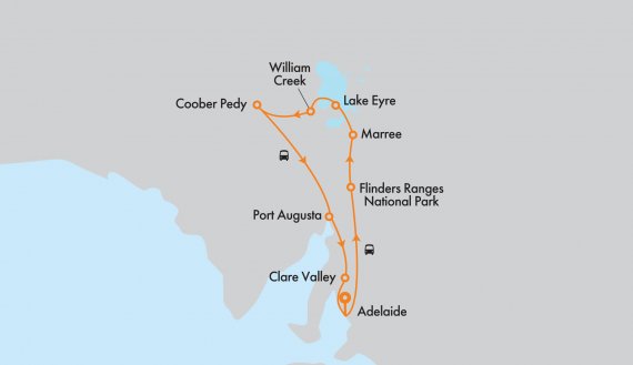 Lake Eyre & Outback Odyssey Hosted Small Group Tour
