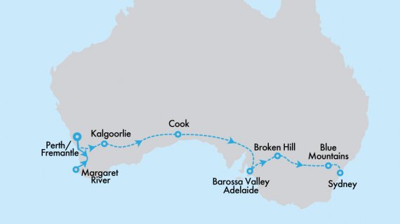 Western Wonders - City, Wine & Rail Hosted Small Group Tour