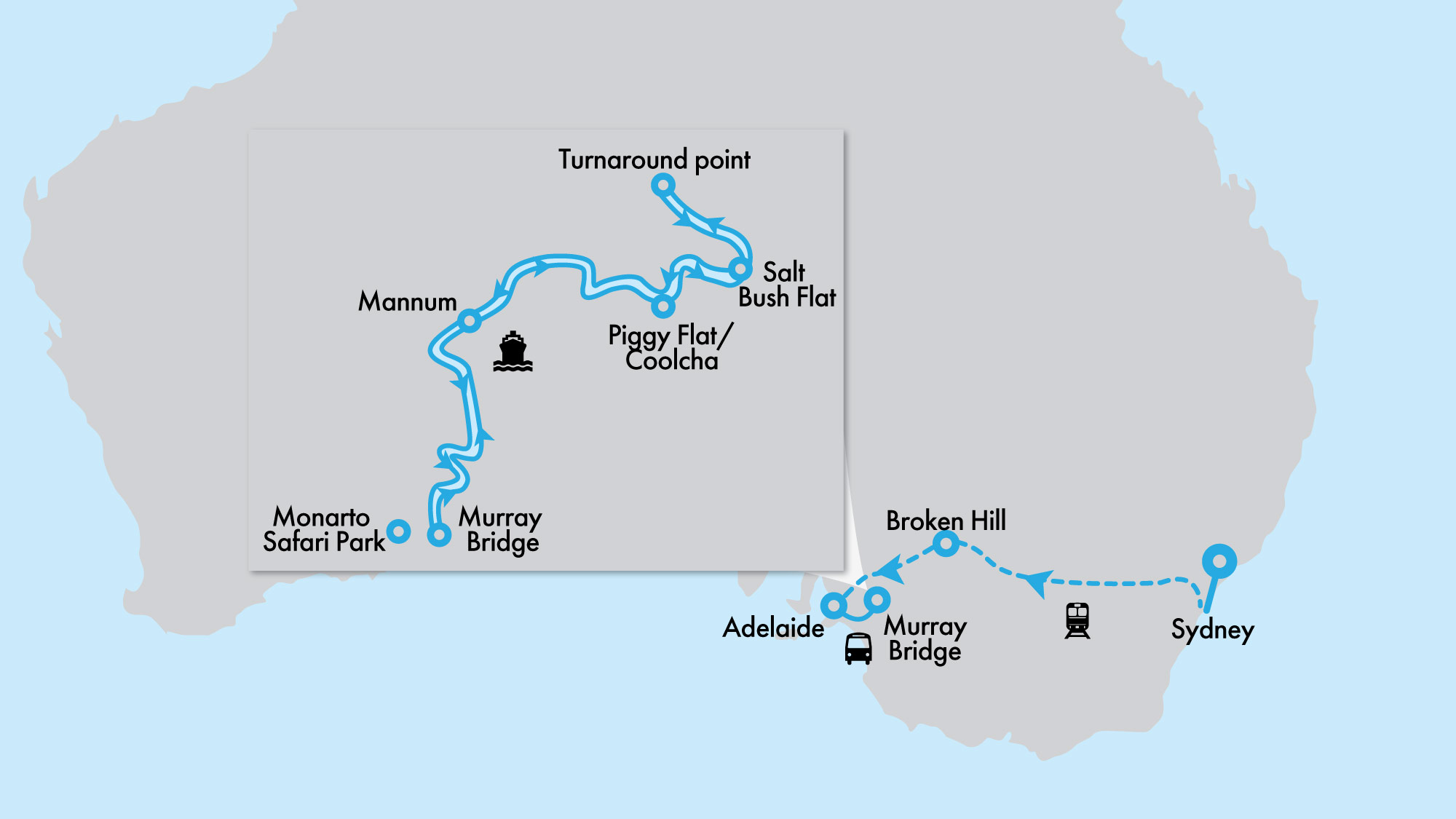 Indian Pacific with Murray Princess Hosted Small Group Tour