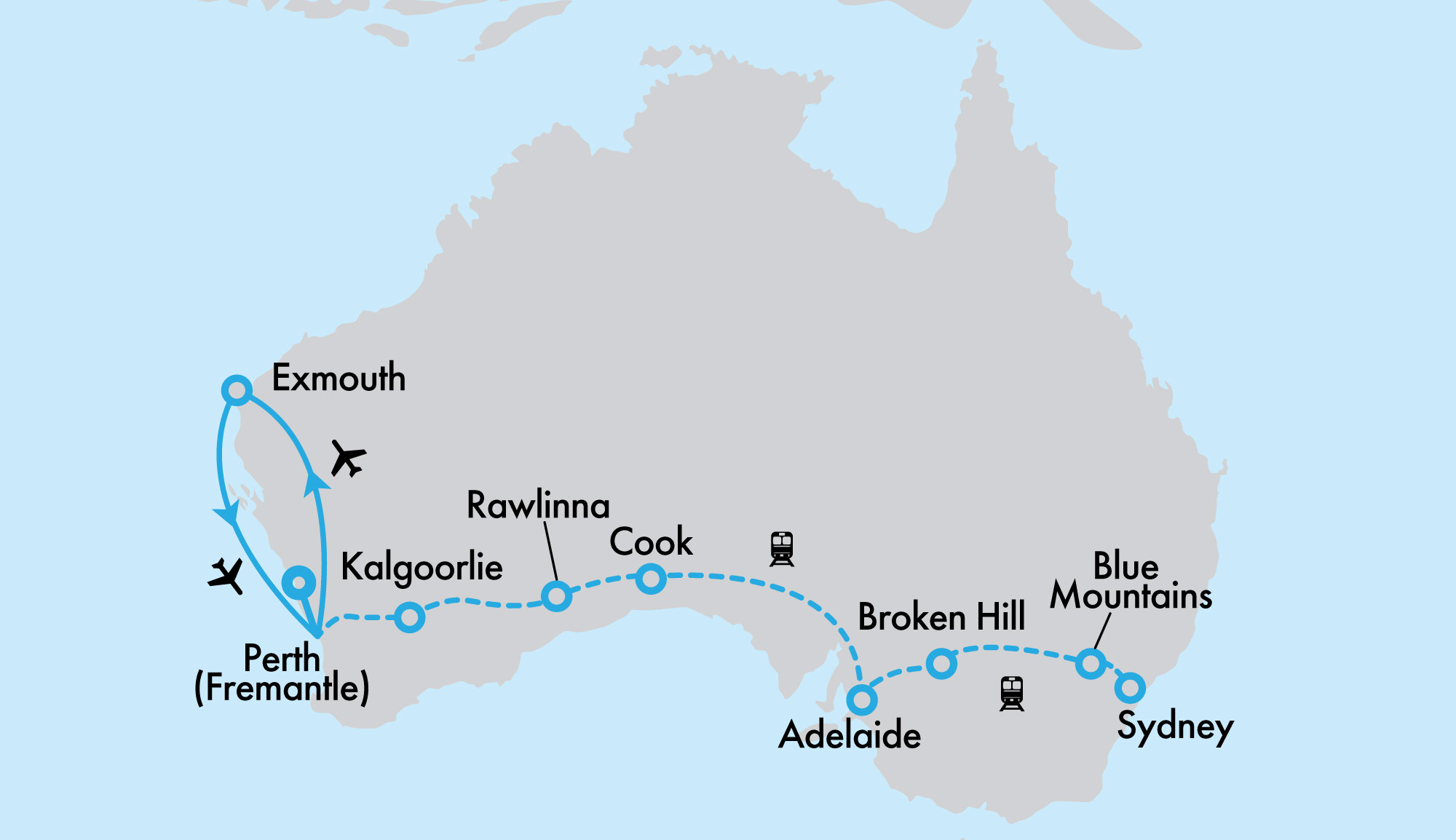 Ningaloo Experience Hosted Small Group Discovery with The Indian Pacific