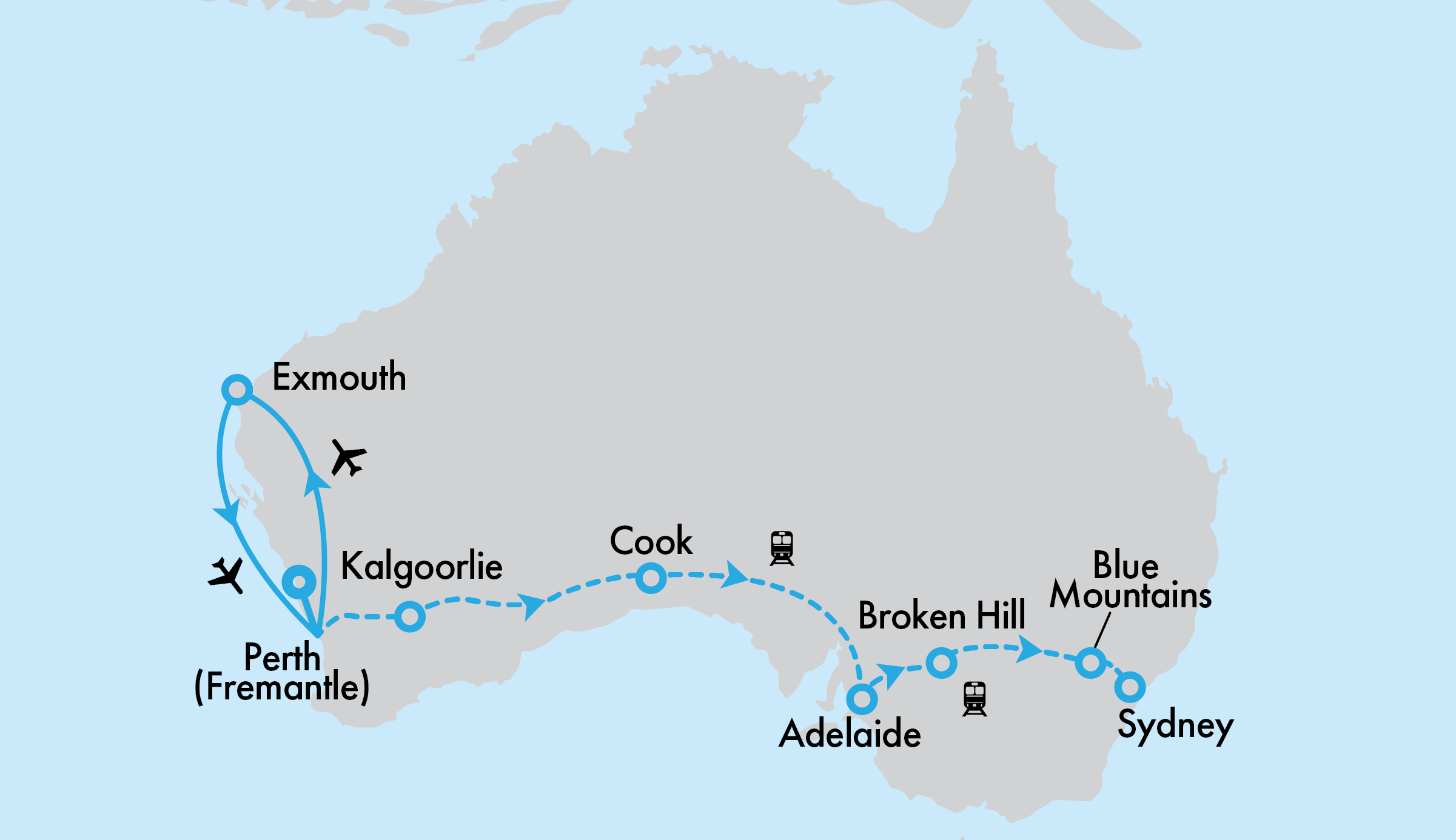 Ningaloo Experience Hosted Small Group Discovery with The Indian Pacific