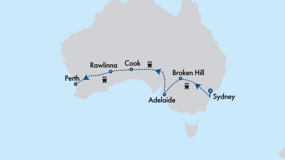 Indian Pacific & WA Wildflowers Hosted Small Group Rail Tour