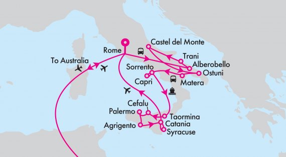 Treasures of Southern Italy & Sicily Hosted Small Group Tour