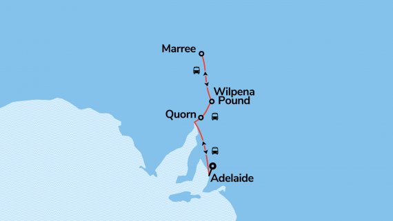 Lake Eyre & the Flinders Ranges - 4 July 2022