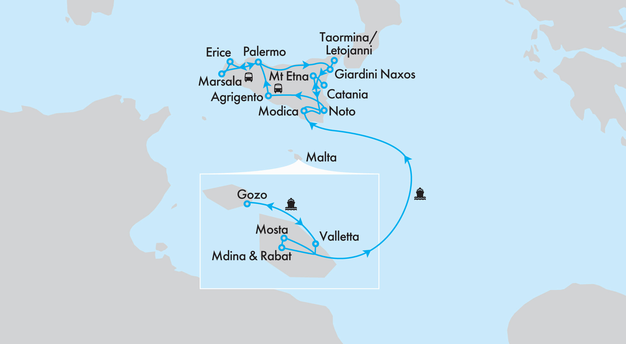 Old World Gems of Malta and Sicily Hosted Small Group Tour