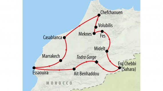 Moroccan Discovery (Camels, Souks & Kasbahs) Solo Small Group Tour