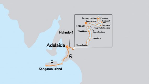 Murray Princess Cruise with Kangaroo Island Hosted Small Group Tour