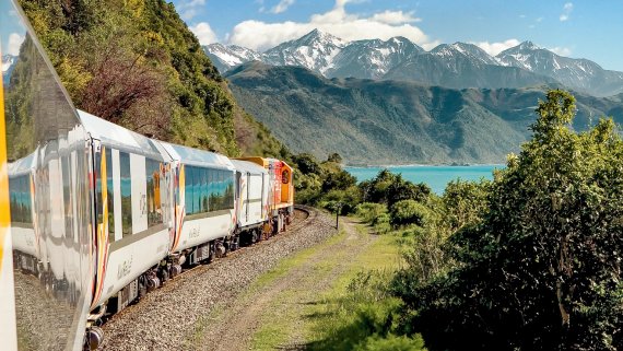 Iconic New Zealand Rail & Sail Hosted Small Group Tour