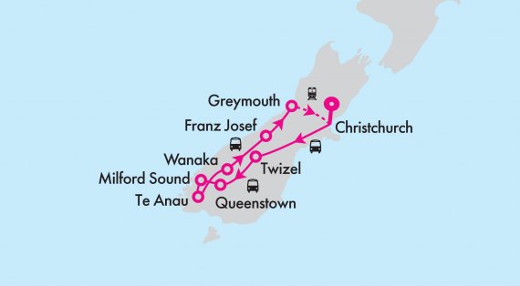 New Zealand Scenic Hosted Small Group Tour