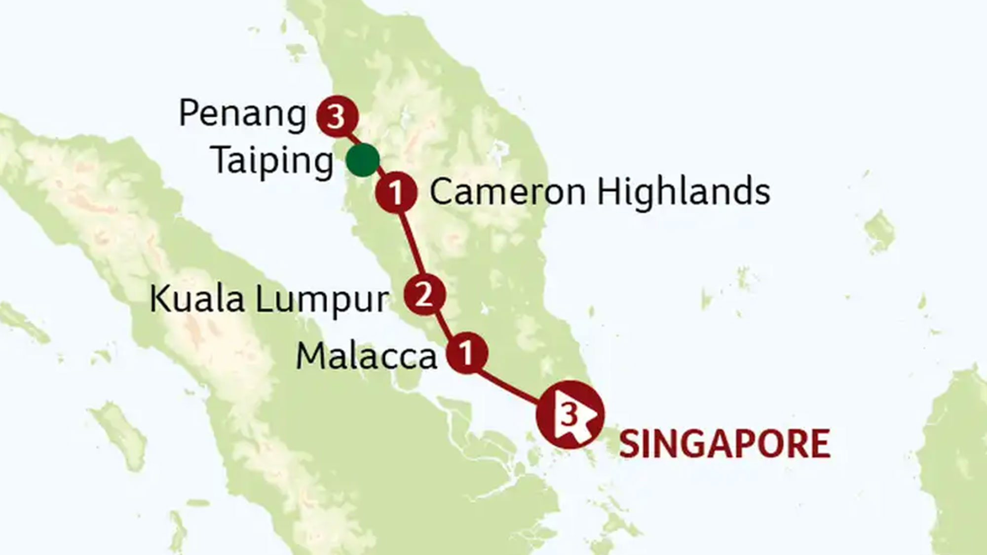 Best of Singapore and Malaysia Group Tour