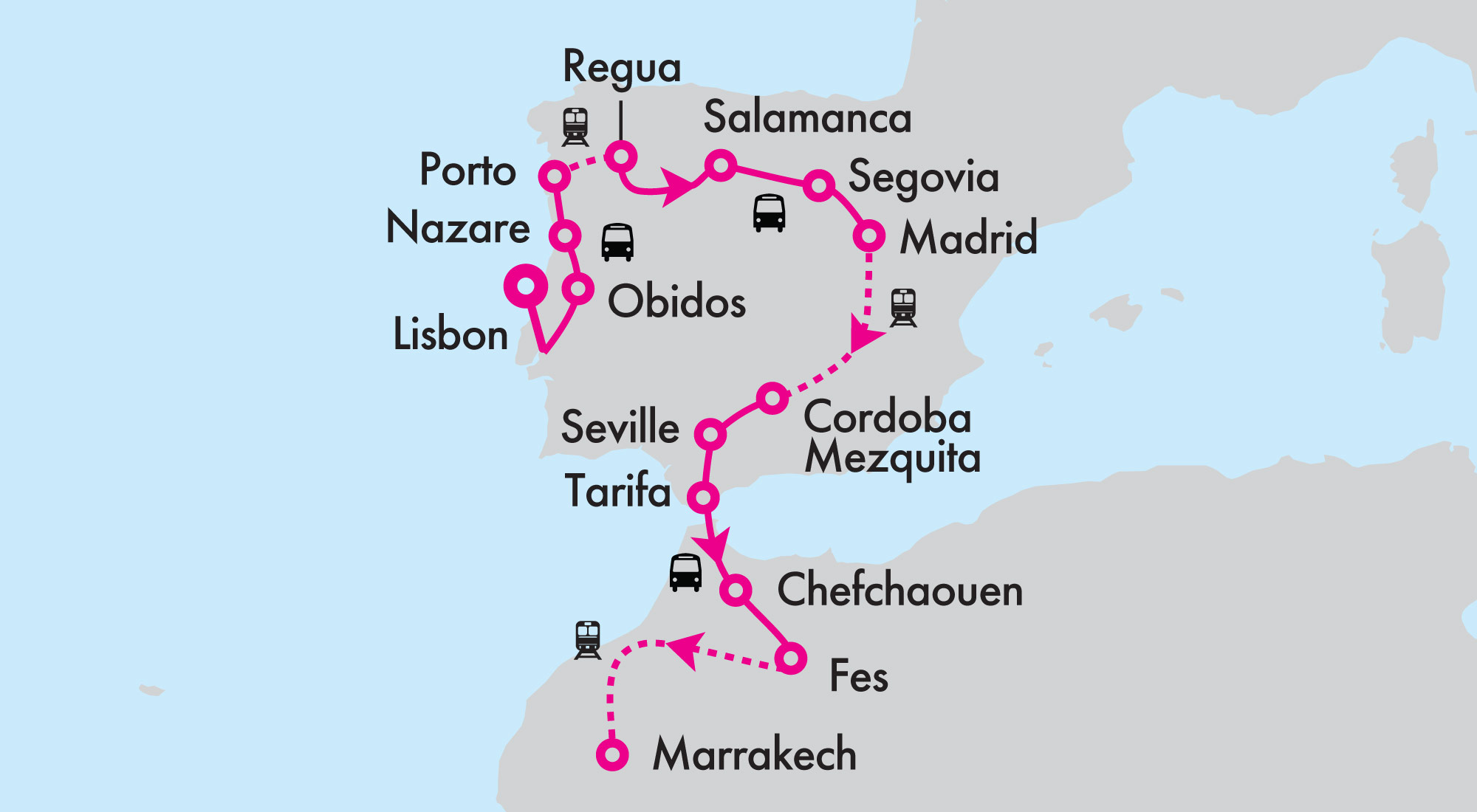 Highlights of Spain, Portugal & Morocco Hosted Small Group Tour