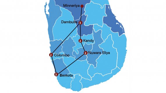 Stunning Sri Lanka Solo Small Group Tour