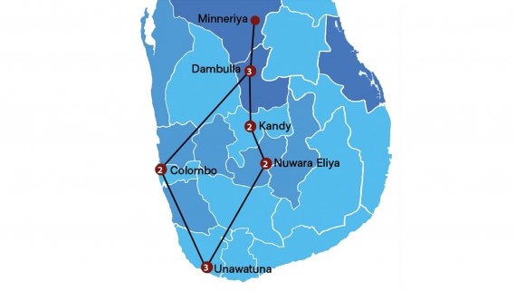 Stunning Sri Lanka Solo Small Group Tour