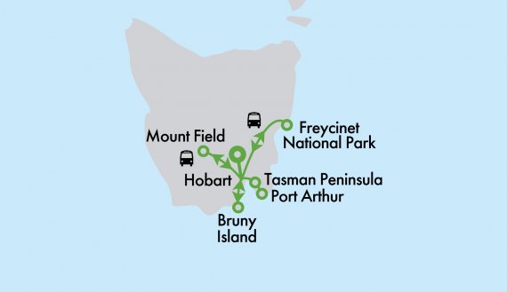 Tasmania Coastal Discovery Hosted Small Group Tour