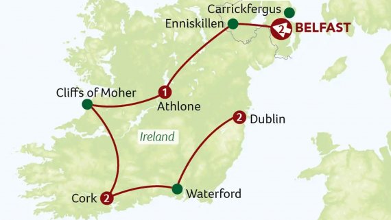 Best of Ireland (North and South) Small Group Tour