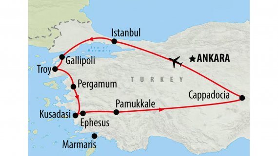 Wonders of Turkey Solo Small Group Tour