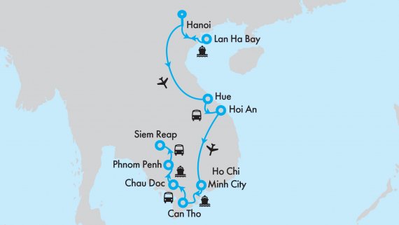 Vietnam & Cambodia Premium Small Group Tour