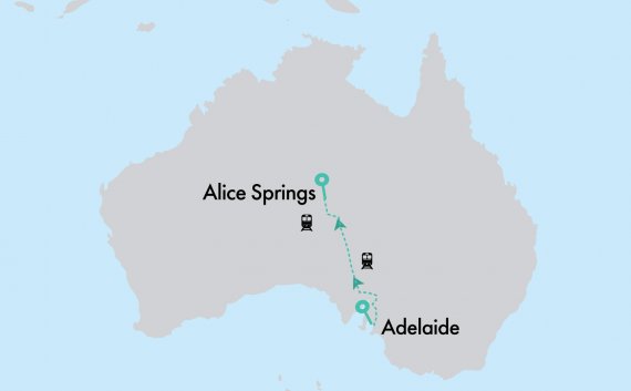 The Ghan - Adelaide to Alice Springs - 11 June 2023