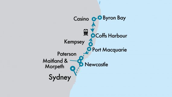 North Coast Rail Tour - 11 August 2025