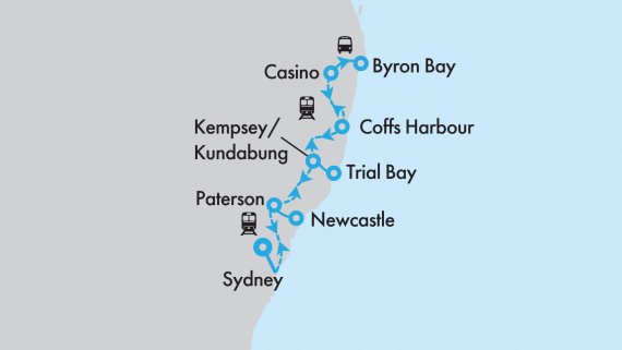 North Coast Rail Tour